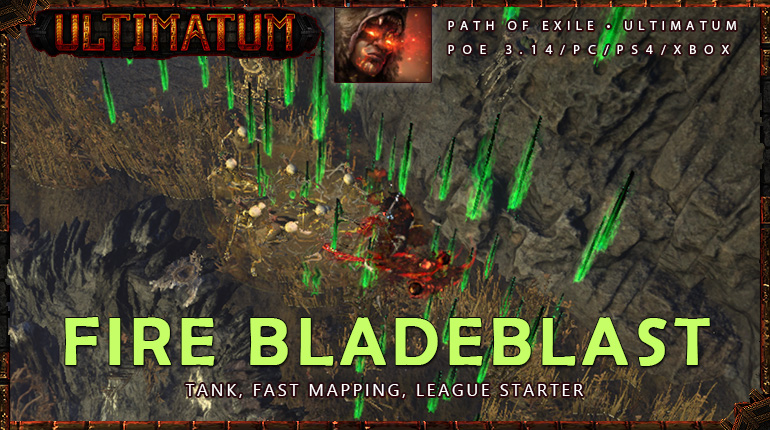 [Ultimatum] PoE 3.14 Chieftain Bladeblast Starter Mauarder Build